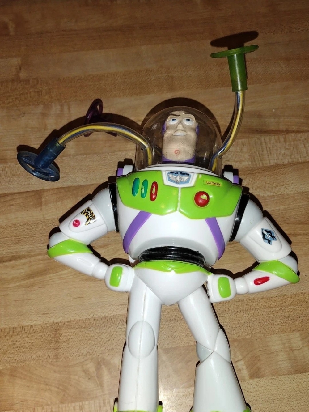 Rare Buzz Lightyear Disney Park Exclusive Toy Story Spinning Light Chaser Pixar